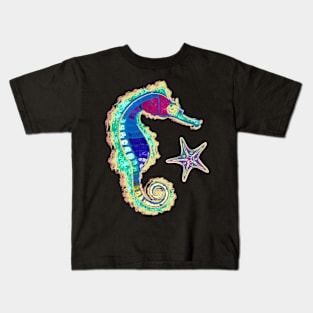 Starfish and Seahorse Kids T-Shirt